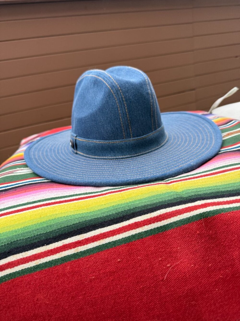 Levi's denim Rodeo Hat Size M - Picture 4 of 11